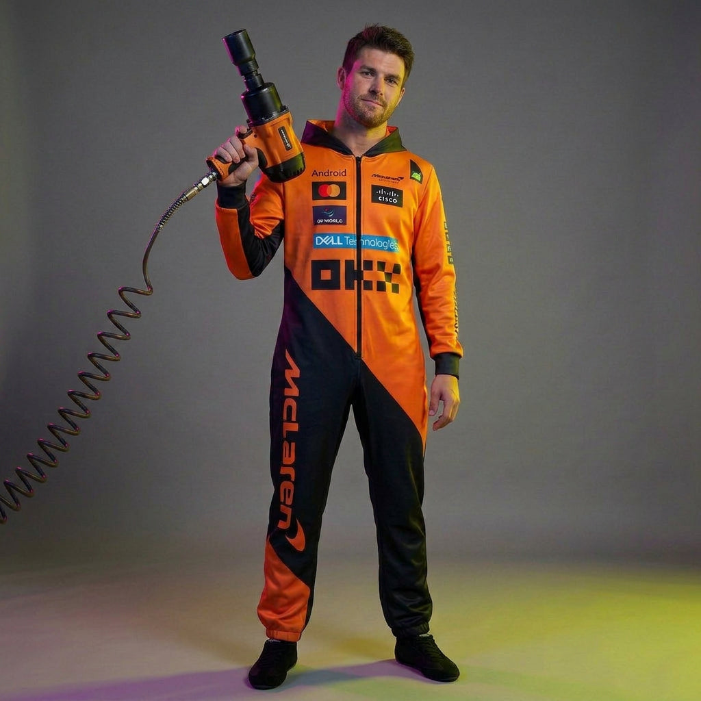 McLaren Racing Suit 2025 Hooded Jumpsuit