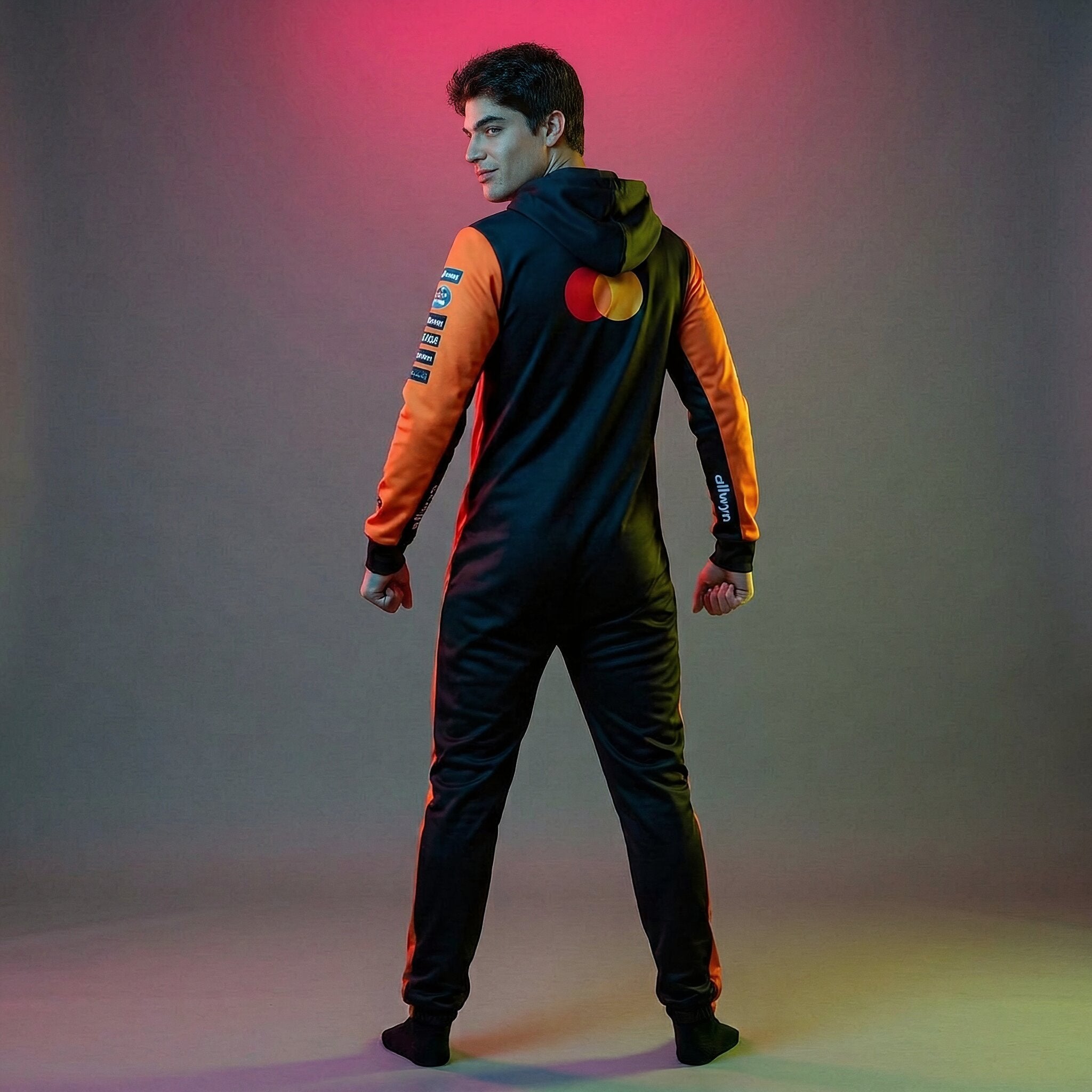 McLaren Racing Suit 2025 Hooded Jumpsuit